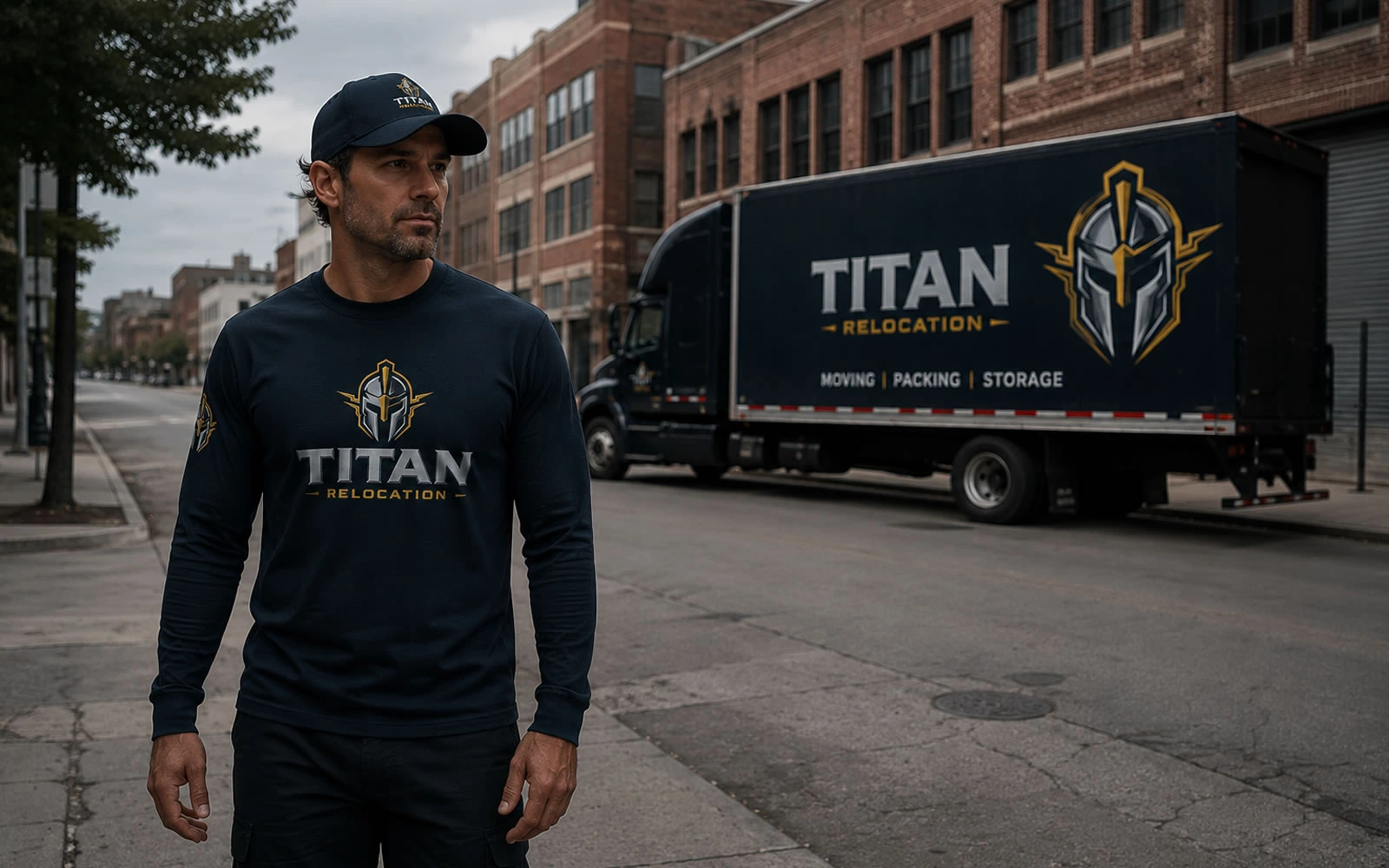 Titan Movers — brand design by Zimo